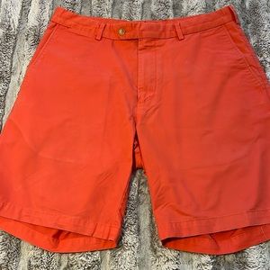 Peter millar mens golf shorts size 34 salmon
